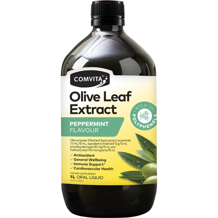 COMVITA Olive Leaf Extract Peppermint (Medi Olive 66) 1L