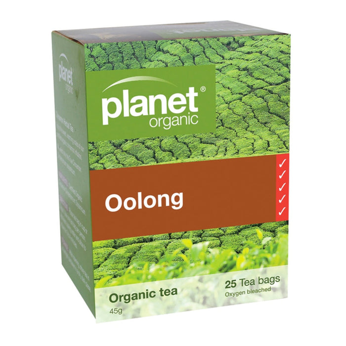 PLANET ORGANIC Oolong Herbal Tea 25 Bags 1 Pack