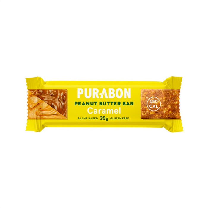 Purabon Peanut Butter Bar 35g x 30 Display Choc Chip