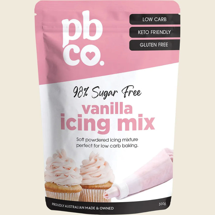 PBCO. Simply Low Carb Sugar Free Icing Mix - 300g