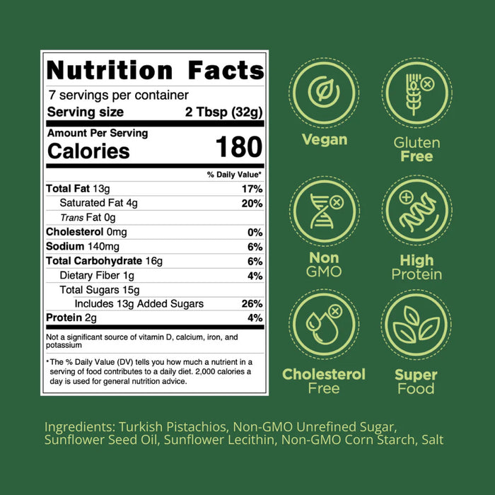 PEPPERTUX Turkish Pistachio Cream 200g