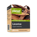 PLANET ORGANIC Licorice Herbal Tea 25 Bags packaging