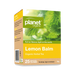 PLANET ORGANIC Herbal Tea Bags Lemon Balm 25 Bags packaging