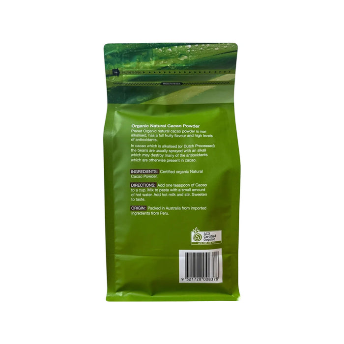 PLANET ORGANIC Cacao Powder 500g