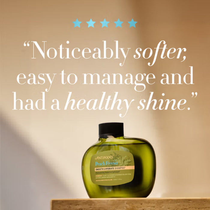 ANTIPODES Peach Freesia Smooth & Hydrate Shampoo 340ml
