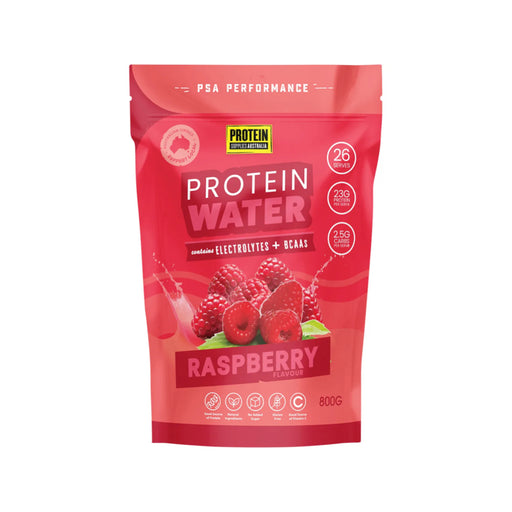 PROTEIN SUPPLIES AUSTRALIA Protein Water Raspberry 800g