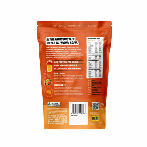 PROTEIN SUPPLIES AUSTRALIA Protein Water with Collagen & Electrolytes Tropical 300g