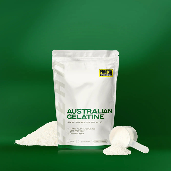 PROTEIN SUPPLIES AUSTRALIA Australian Gelatine Unflavoured 300g