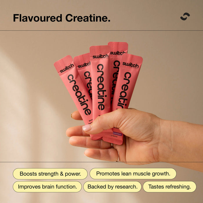 SWITCH NUTRITION Daily Essentials Sachets Hydrate Greens Creatine Sleep 12pk