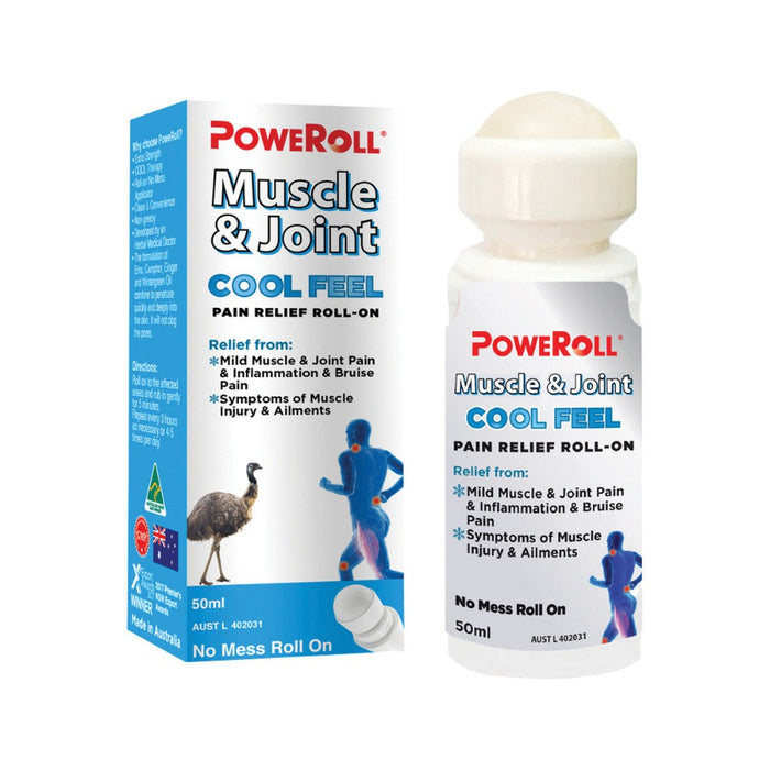 PoweRoll Pain Relief Oil (Cool) Roll-On 50ml