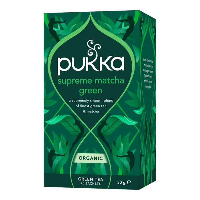 Pukka Supreme Matcha Green x 20 Tea Bags – front of pack