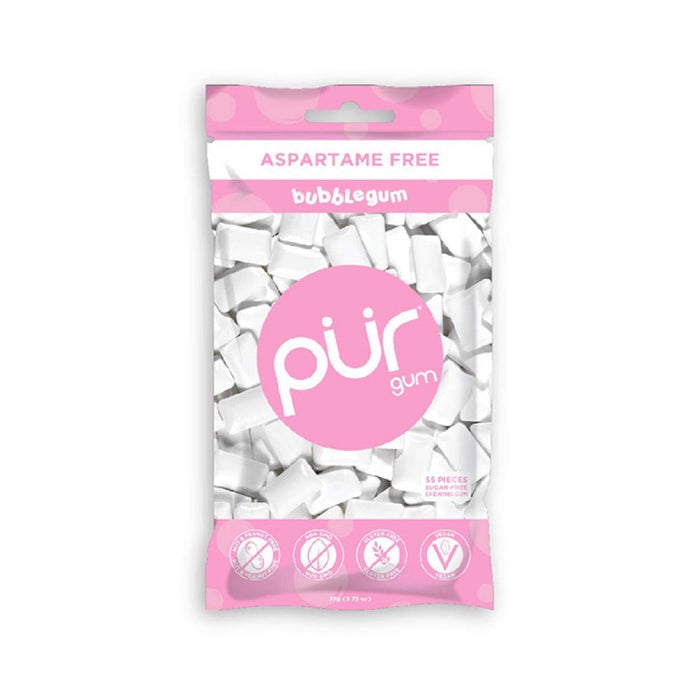 Pur Gum Bubblegum Gum 55 Pieces