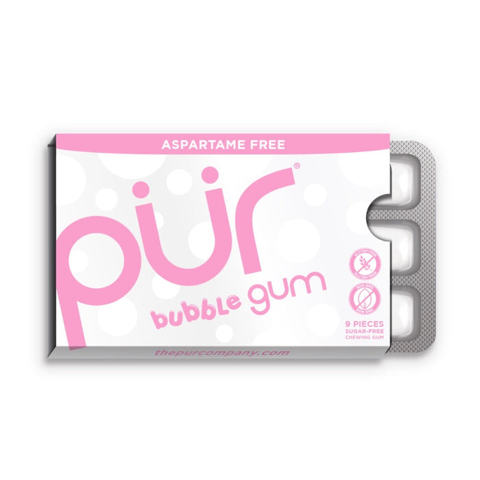 Pur Gum Bubblegum Gum 9 Pieces