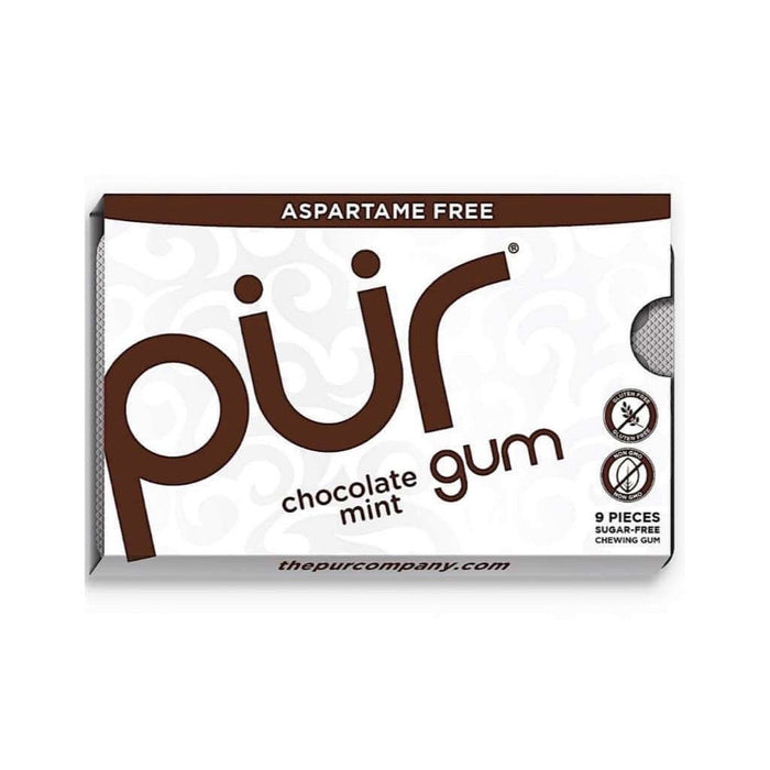 Pur Gum Chocolate Mint Gum 9 Pieces