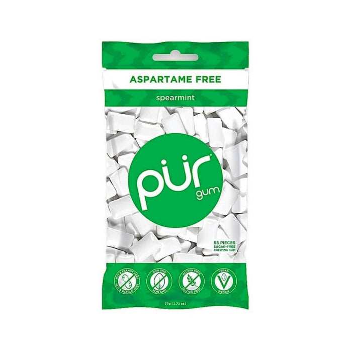 Pur Gum Spearmint Gum 55 Pieces