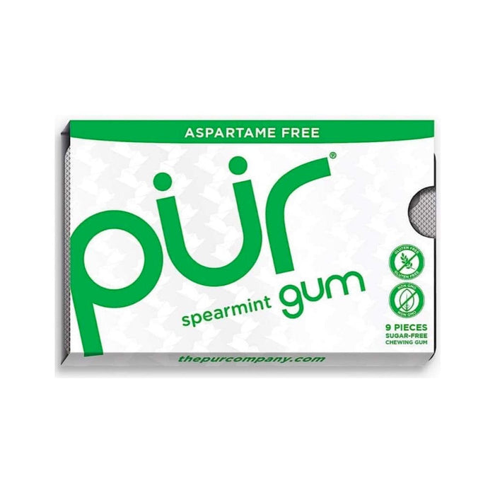 Pur Gum Spearmint Gum 9 Pieces