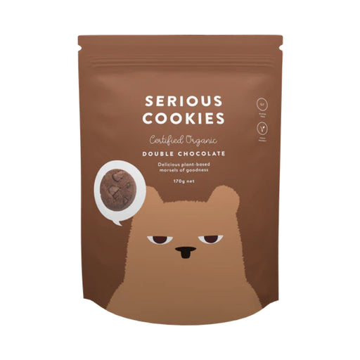 Serious Double Choc-Chip Cookies 170g