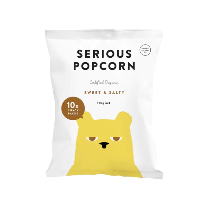 Serious Multi Pack (Sweet & Salty) Popcorn 10x12g
