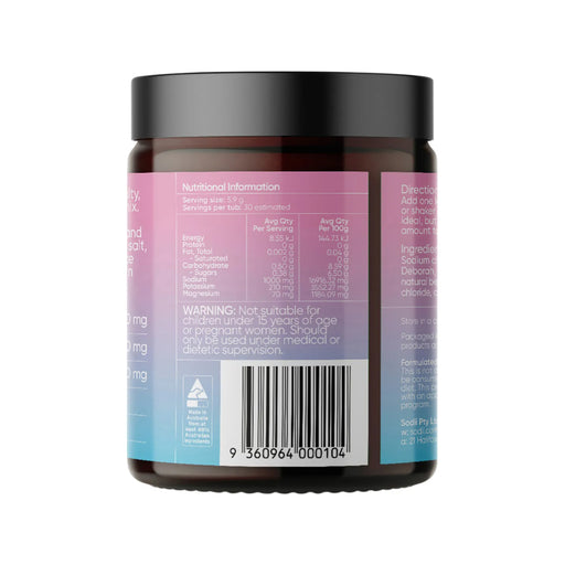 SODII Everyday Hydration Salts Salty Berry 185g