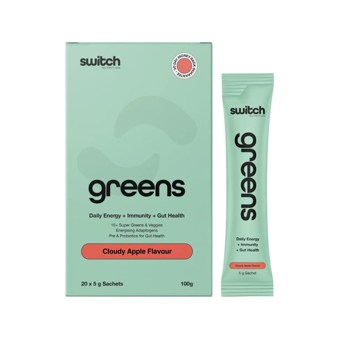 SWITCH NUTRITION Greens Sachets Cloudy Apple 20x5g