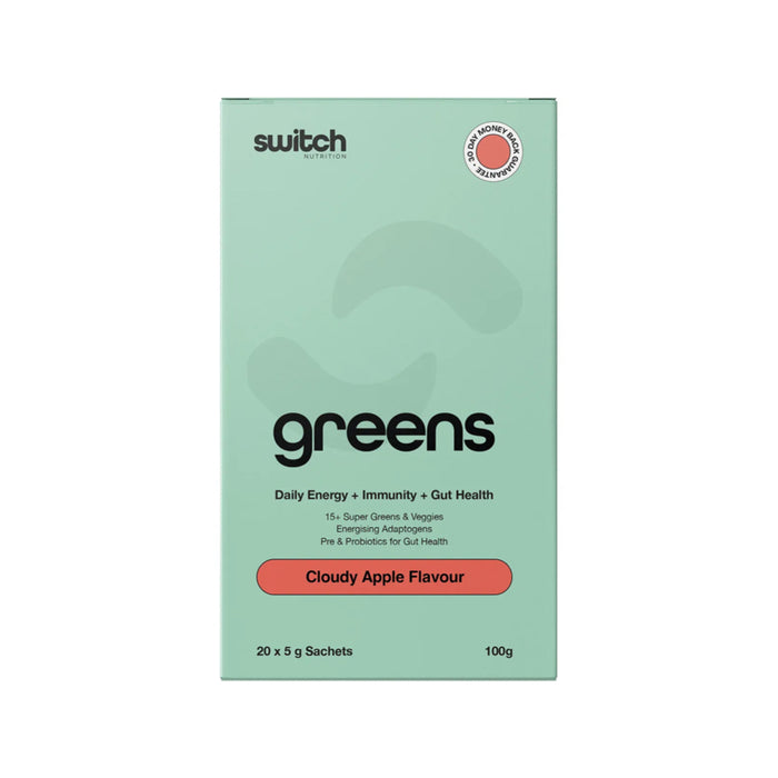 SWITCH NUTRITION Greens Sachets Cloudy Apple 20x5g