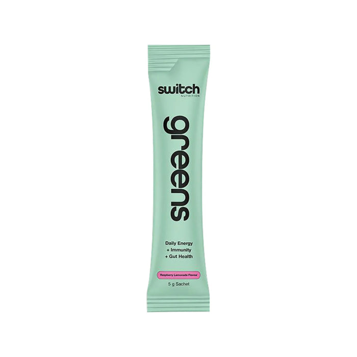 SWITCH NUTRITION Greens Sachets Raspberry Lemonade 20x5g