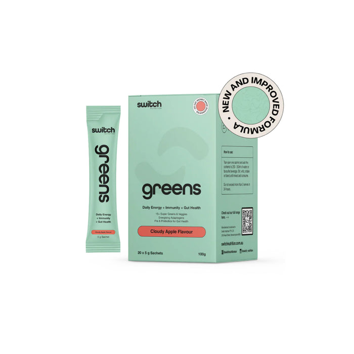 SWITCH NUTRITION Greens Sachets Assorted Flavours 20x5g