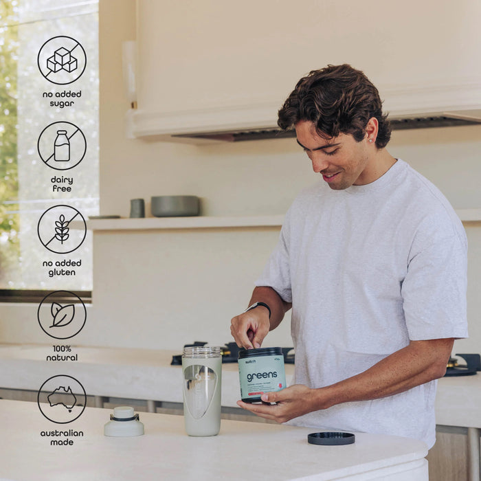 SWITCH NUTRITION Greens Mango Passionfruit 250g