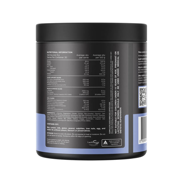 SWITCH NUTRITION Sleep+ Magnesium Choc Honeycomb 240g