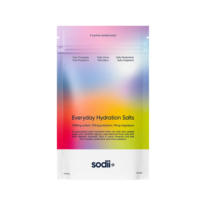 SODII Everyday Hydration Salts Mixed Flavour 6pk