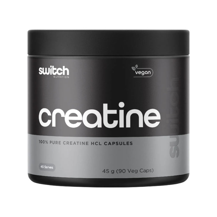 Switch Nutrition Creatine 100% Pure HCL 90 Caps