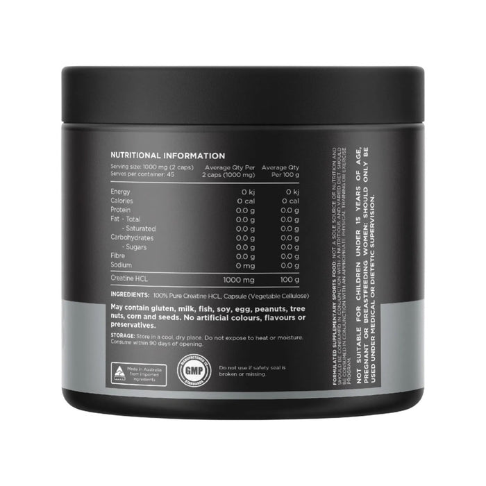 Switch Nutrition Creatine 100% Pure HCL 90 Caps