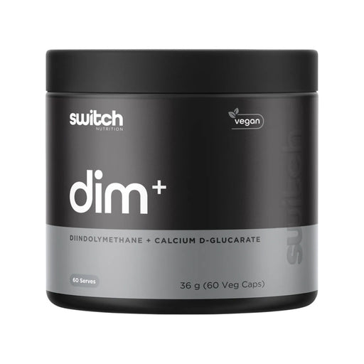 Switch Nutrition DIM+ Diindolylmethane+Calcium D-Glucarate 60 Caps