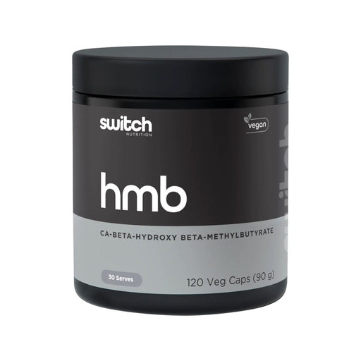 Switch Nutrition HMB Ca-Beta-Hydroxy Beta-Methylbutryate 120 Caps