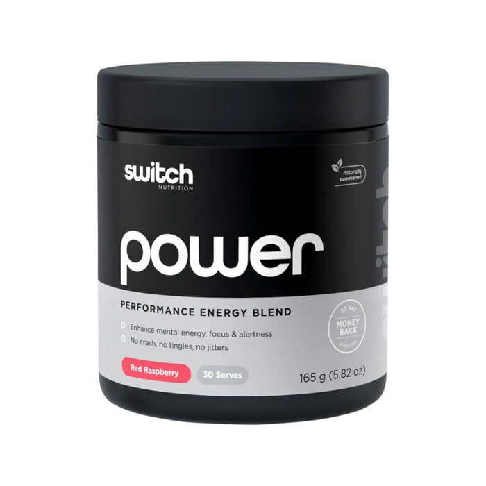 Switch Nutrition Power Performance Energy Blend Red Raspberry 165g