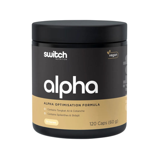 Switch Nutrition Alpha Male Support Formula 120 Caps