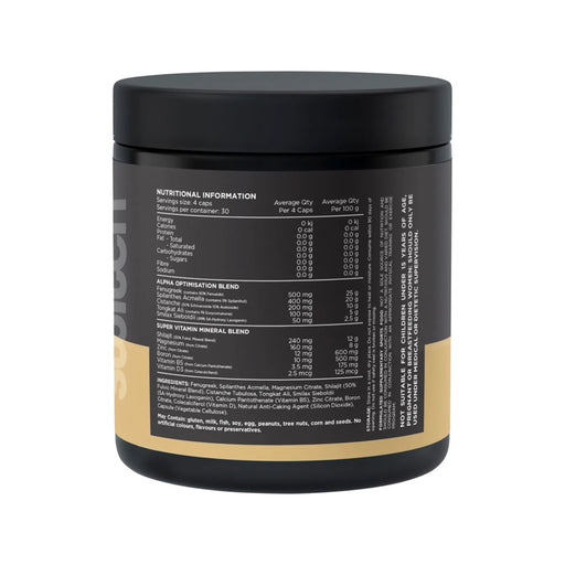 Switch Nutrition Alpha Male Support Formula 120 Caps