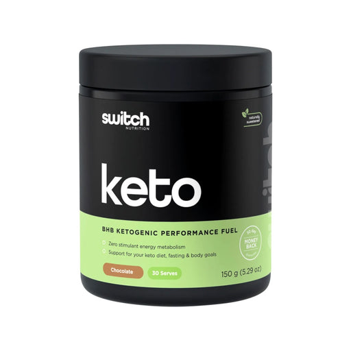 Switch Nutrition Keto BHB Ketogenic Performance Fuel Chocolate 150g