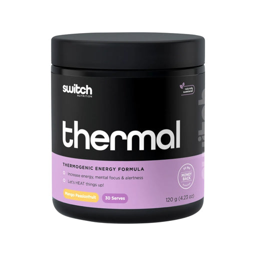 Switch Nutrition Thermal Thermogenic Energy Formula Mango Passionfruit 120g