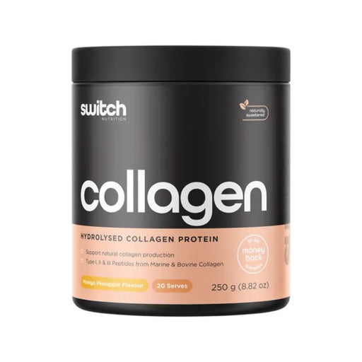 Switch Nutrition Hydrolysed Collagen Protein Mango Pineapple 250g