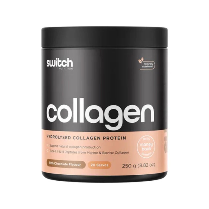 Switch Nutrition Hydrolysed Collagen Protein Rich Chocolate 250g