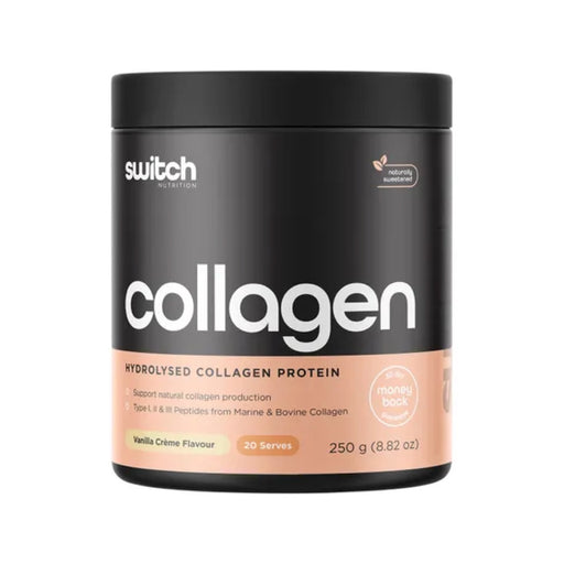 Switch Nutrition Hydrolysed Collagen Protein Vanilla Creme 250g