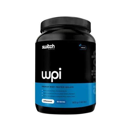 Switch Nutrition WPI Premium Whey Protein Isolate Unflavoured 900g