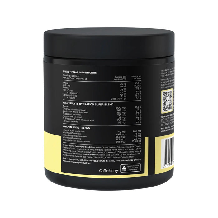 Switch Nutrition Hydrate Electrolytes No Added Sugar Lemon Lime 150g