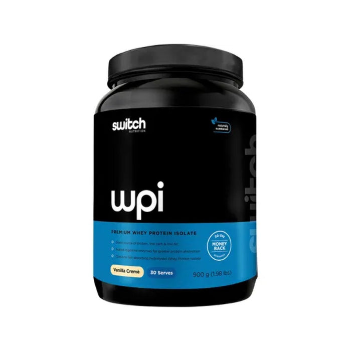 Switch Nutrition WPI Premium Whey Protein Isolate Vanilla Creme 900g