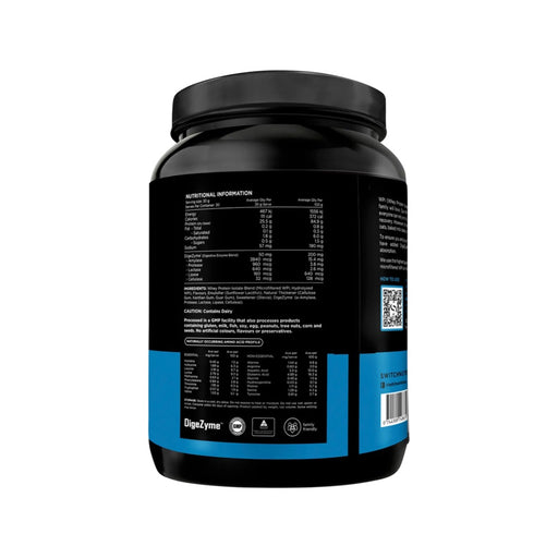 Switch Nutrition WPI Premium Whey Protein Isolate Vanilla Creme 900g