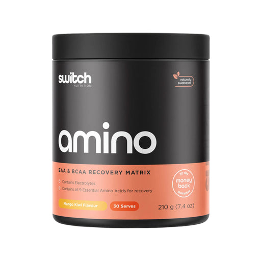 SWITCH NUTRITION Amino EAA & BCAA Electrolyte Recovery Mango Kiwi 210g