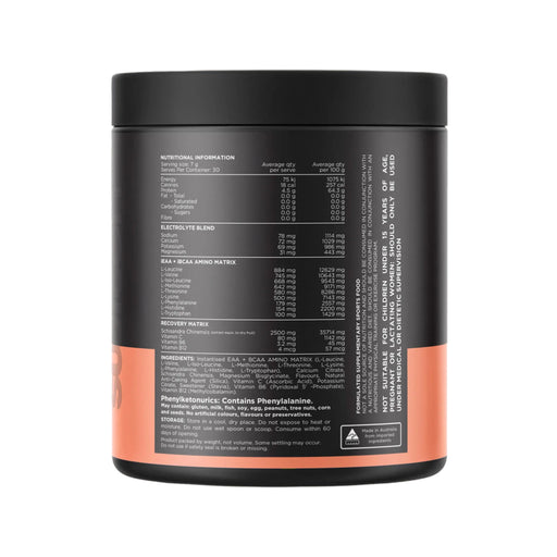 SWITCH NUTRITION Amino EAA & BCAA Electrolyte Recovery Mango Kiwi 210g