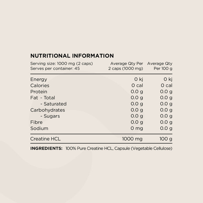 SWITCH NUTRITION Creatine 100% Pure HCL 240 Caps