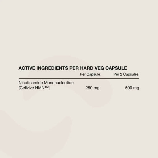 Switch Nutrition NMN Cellvive Nicotinamide Mononucleotide 60 Caps
